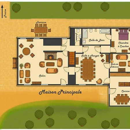 Stone Manor House In Quercy Belveze